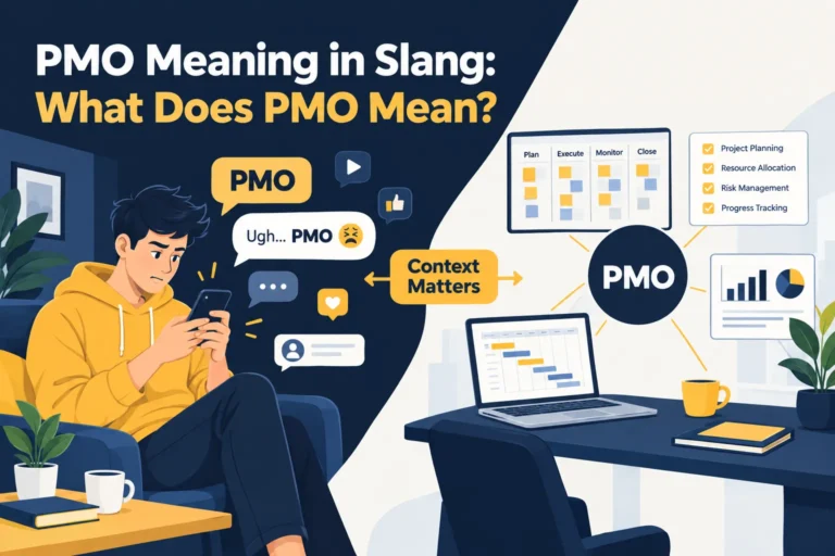 PMO Meaning Slang